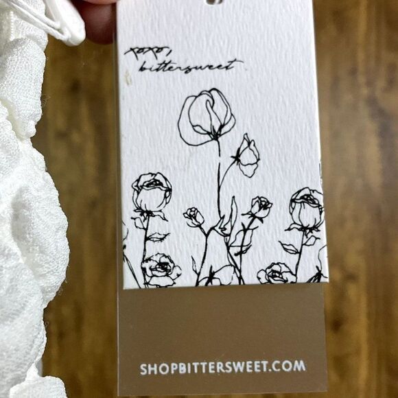 Bittersweet Hold On To Me Mini Dress, Women's Small, NWT, White - Picture 12 of 15